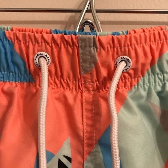 Boardies Peach Palm Tree Surf Board Swim Trunks L - Picture 5 of 5